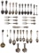 Coin Silver (900) Flatware and Napkin Ring Assortment