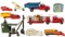 Pressed Steel and Tin Lithographed Toy Vehicle Assortment
