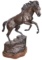 Peter Darro (American, 1917-1997) 'Rampant Stallion' Sculpture