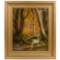 James Stewart (American, 1852-1941) 'Autumn Tints' Oil on Canvas