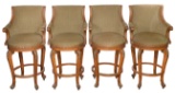 Ferguson Copeland Upholstered Swivel Stool Collection