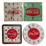 Coca-Cola Wall Clock Assortment