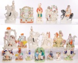 Staffordshire Porcelain Figurine Assortment
