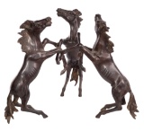 Bronze Horse Table Base Sculpture