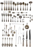 Sterling Silver and European Silver (835, 800) Flatware Assortment
