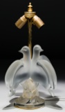 Lalique Crystal 'Ariana' Table Lamp