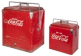 Coca-Cola Embossed Picnic Coolers