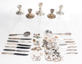 Sterling Silver and European (800) Silver Jewelry Assortment