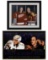Chicago Blackhawks Brett and Bobby Hull Signed Poster and Photograph