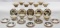 Woodside Sterling Silver Bouillon Cup Holder and Saucer Collection