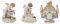 Meissen Cherub Figurines and Potpourri Vase