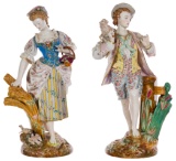 Continental Style Porcelain Figurines