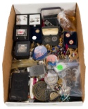 Sterling Silver and Costume Jewelry and Accessory Assortment