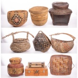Ethnographic Basket Assortment