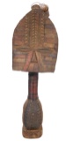 African Kota Metal and Wood Reliquary Figure