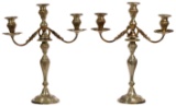 Frank M Whiting & Co Sterling Silver Candelabra
