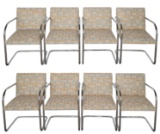 Mies Van Der Rohe for Knoll 'BRNO' Armchairs
