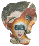 Attributed to Yoshio Taylor (American, b.1945) Wall Mask
