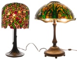 Leaded Stained Glass Lamps