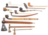 Native American Trade and Souvenir Pipe Assortment