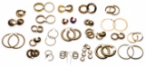 18k and 14k Yellow Gold Earring Assortment