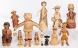 Native American Basketry Doll Assortment