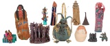 Elizabeth Abeyta (Navajo / Dine, 1955-2006) Figural Pottery Assortment