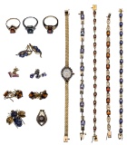 14k Gold and Semi-Precious Gemstone Jewelry Assortment