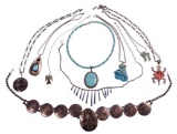 Native American Sterling Silver Jewelry Assortment