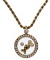 Chopard 18k Yellow Gold Pendant and Necklace
