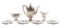 Sterling Silver Coffee Service and Bread Plate Assortment