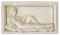 Bill Mack (American, b.1944) 'Fascinatino' Bonded Sand Alto-Relief Sculpture