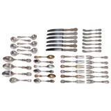 Reed & Barton 'Burgundy' Sterling Silver Partial Flatware Service
