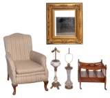 Furniture and Decorative Object Assortment
