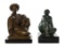 20th Century Bronze Figural Sculptures