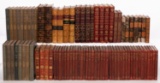 Decorative Leather and Cloth Bound Book Assortment