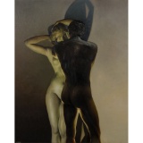 Alain Senez (French, b.1948) 'Sculptures' Oil on Canvas