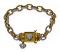 Stambolian 18k White and Yellow Gold and Diamond Bracelet