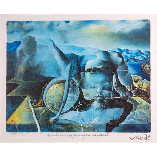 Salvador Dali (Spanish, 1904-1989) 'L'Enigme sans Fin' Photolithograph