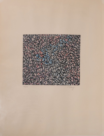 Mark Tobey (American, 1890-1976) 'The Grand Parade' Lithograph