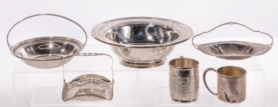 Tiffany & Co and Sterling Silver Hollowware Assortment