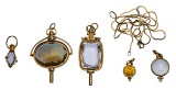 18k Yellow Gold Pendant and Necklace Assortment
