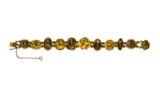 14k Yellow Gold Slide Bracelet
