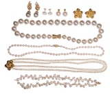 14k Gold and Pearl Jewelry Assortment