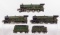 Model Train O Scale Locomotive Assortment