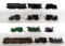 Model Train O Scale Locomotive and Tender Assortment