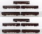 MTH Model Train O Scale Norfolk and Western Passenger Car Assortment