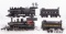 Model Train G Scale Locomotive and Tender Assortment