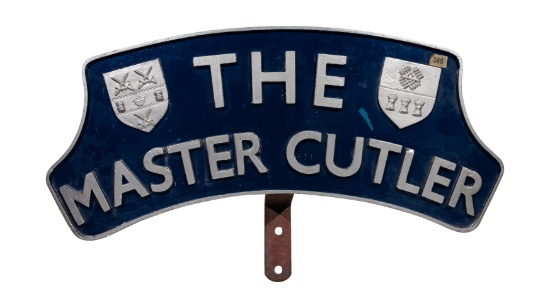 Master Cutler Locomotive Headboard