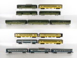MTH Model Train O Scale Passenger Car Collection
